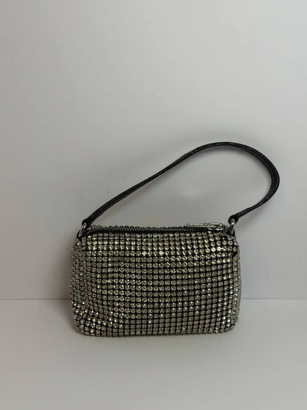 Alexander Wang Heiress Pouch Shimmer Evening Bag